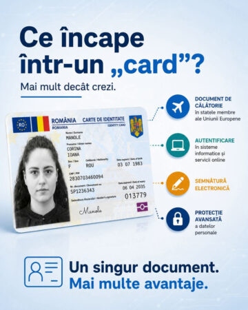 IPJ Dâmbovița: Prima Carte Electronică de Identitate, gratuită până la 30 iunie 2026. IPJ Dâmbovița: Prima Carte Electronică de Identitate, gratuită până la 30 iunie 2026.