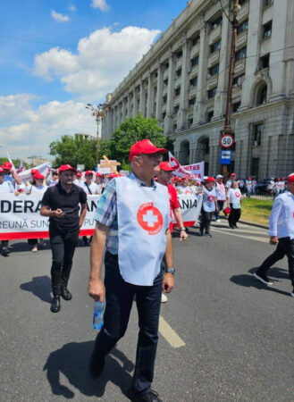Județul Dâmbovița, prezent la marele protest SANITAS din București
