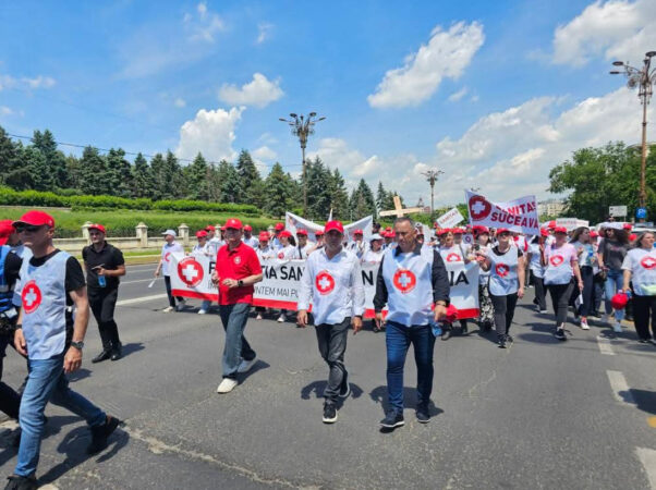 Județul Dâmbovița, prezent la marele protest SANITAS din București