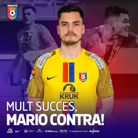 Mario Contra se desparte de Chindia Târgoviște după două sezoane importante pentru club Mario Contra se desparte de Chindia Târgoviște după două sezoane importante pentru club