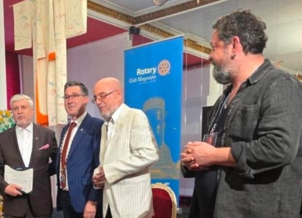 Recunoaștere de elită la Târgoviște: Mihai Constantin Ranin, onorat de Rotary Club