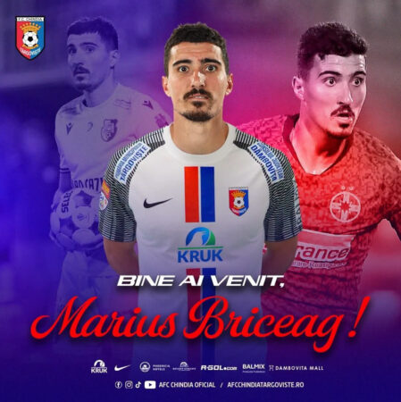 OFICIAL: Marius Briceag a semnat cu Chindia Târgoviște OFICIAL: Marius Briceag a semnat cu Chindia Târgoviște