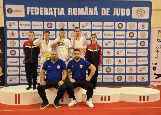 Performanță de excepție pentru C.S.Ș. Târgoviște la Naționalele de Judo U12 