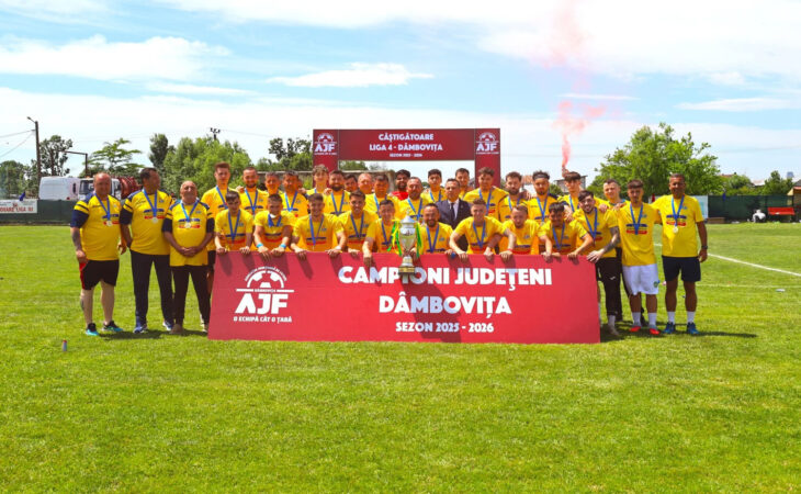 Recolta Gura Șuții – campioană a județului Dâmbovița și din nou în lupta pentru Liga 3