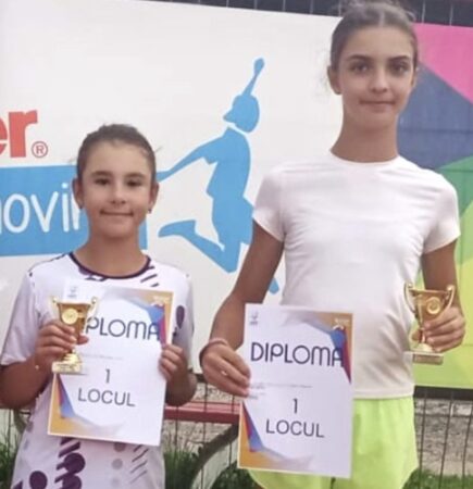 Rezultate excelente pentru sportivii Clubului Sportiv Târgoviște la competițiile de tenis