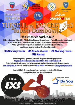Turneul de Baschet 3x3 „Iubim Dâmbovița” , ediția a V-a, la Târgoviște