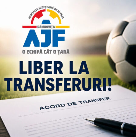 AJF Dâmbovița a deschis oficial perioada de transferuri pentru noul sezon AJF Dâmbovița a deschis oficial perioada de transferuri pentru noul sezon