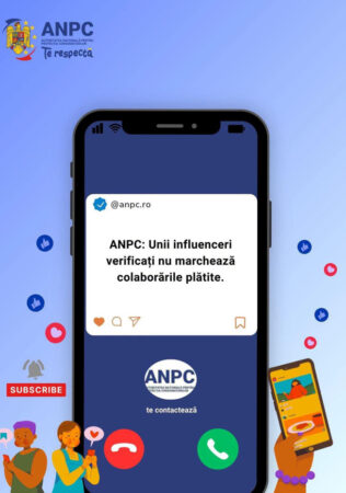 ANPC a descoperit nereguli în promovările făcute de influenceri. Reclamele nemarcate și conținutul creat cu AI, în vizorul autorității