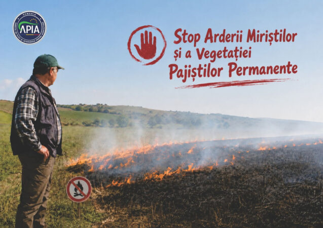 APIA Dâmbovița: Arderea miriștilor și a vegetației pajiștilor permanente este strict interzisă APIA Dâmbovița: Arderea miriștilor și a vegetației pajiștilor permanente este strict interzisă