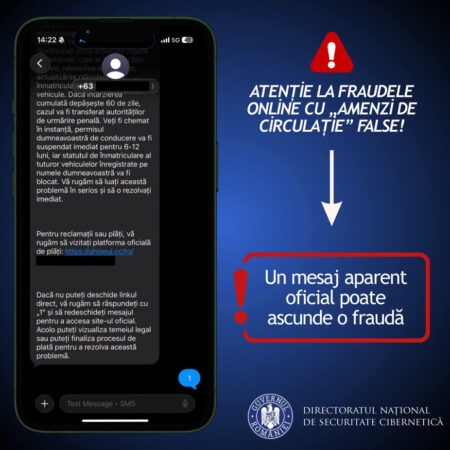 Alertă de gradul zero! Escrocii trimit SMS-uri cu amenzi rutiere false pentru a fura datele bancare Alertă de gradul zero! Escrocii trimit SMS-uri cu amenzi rutiere false pentru a fura datele bancare