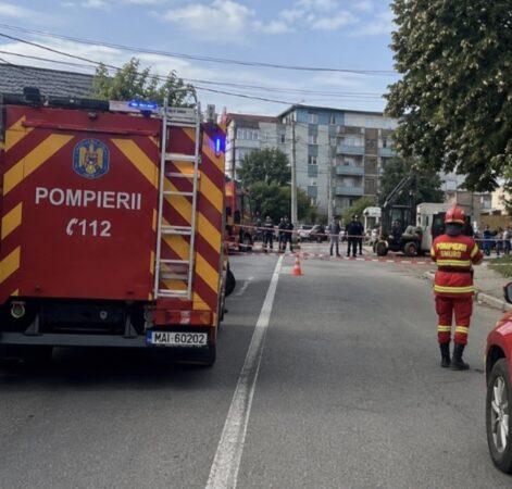 Alertă la Găești: 36 de persoane evacuate după avarierea unei conducte de gaze