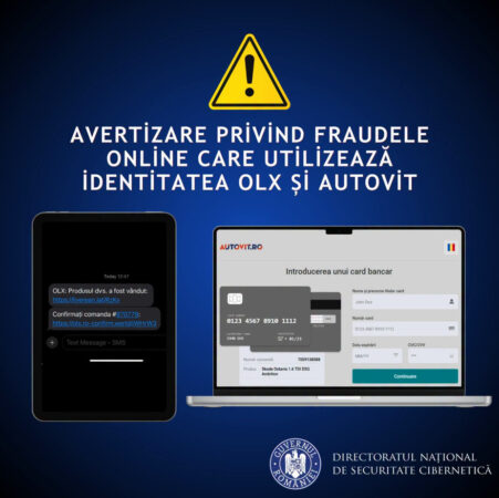 Atenție la fraudele online care folosesc identitatea OLX și Autovit! Atenție la fraudele online care folosesc identitatea OLX și Autovit!