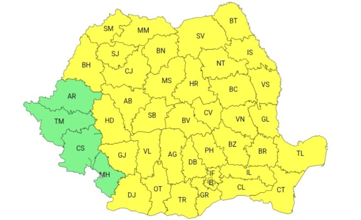 Cod galben de furtuni în județul Dâmbovița: ISU avertizează populația să ia măsuri de precauție Cod galben de furtuni în județul Dâmbovița: ISU avertizează populația să ia măsuri de precauție