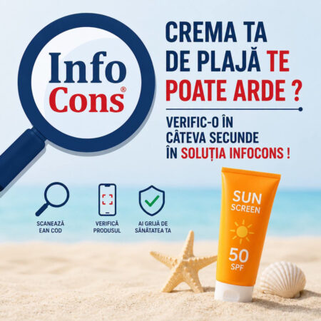 Crema de plajă te poate proteja sau te poate expune riscurilor. Avertisment InfoCons: zeci de produse neconforme în UE Crema de plajă te poate proteja sau te poate expune riscurilor. Avertisment InfoCons: zeci de produse neconforme în UE