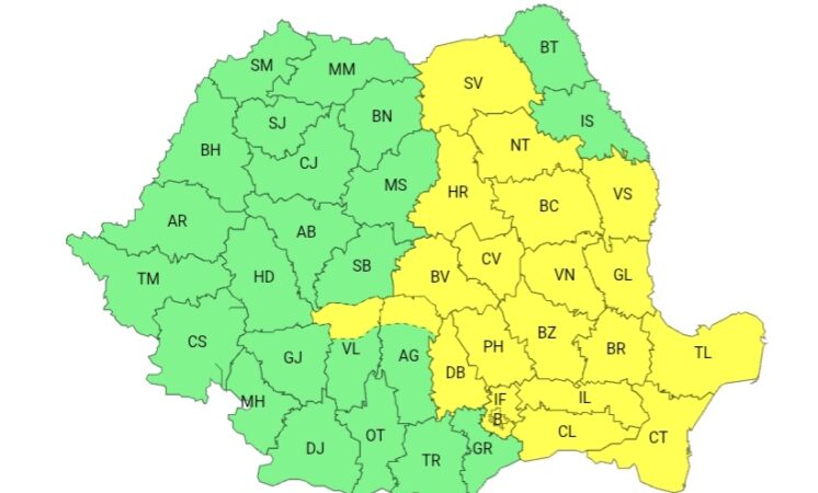 DÂMBOVIȚA, SUB COD GALBEN! Meteorologii avertizează: luați în serios avertizările meteo, chiar dacă acum vremea este frumoasă DÂMBOVIȚA, SUB COD GALBEN! Meteorologii avertizează: luați în serios avertizările meteo, chiar dacă acum vremea este frumoasă