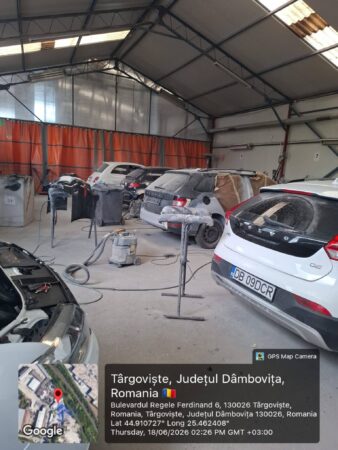 Dezmembrări auto ilegale și deșeuri depozitate necorespunzător! Garda de Mediu Dâmbovița a aplicat sancțiuni usturătoare
