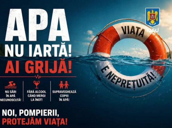 ISU Dâmbovița: O clipă de neatenție poate însemna o tragedie