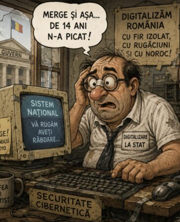 România digitală – un castel din carton, gata să se prăbușească