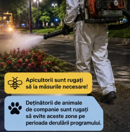 ATENȚIE, TÂRGOVIȘTENI! Începe o nouă acțiune de dezinsecție în oraș, de mâine, 21 iulie ATENȚIE, TÂRGOVIȘTENI! Începe o nouă acțiune de dezinsecție în oraș, de mâine, 21 iulie