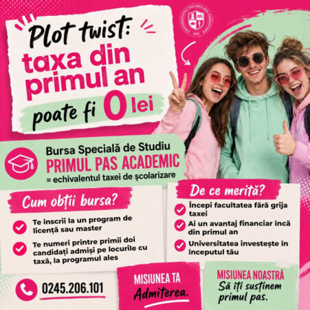 Taxa din primul an poate fi ZERO pentru viitorii studenți ai Universității „Valahia” din Târgoviște Taxa din primul an poate fi ZERO pentru viitorii studenți ai Universității „Valahia” din Târgoviște