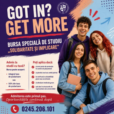 Universitatea Valahia oferă o nouă șansă studenților: Bursa specială „Solidaritate și Implicare” Universitatea Valahia oferă o nouă șansă studenților: Bursa specială „Solidaritate și Implicare”