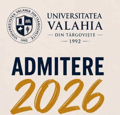 Universitatea Valahia din Târgoviște a deschis înscrierile la programele de conversie profesională pentru anul universitar 2026–2027