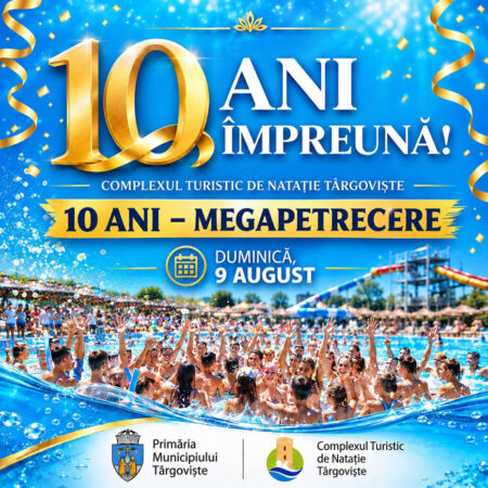 10 ANI DE BUCURIE ȘI DISTRACȚIE la Complexul Turistic de Natație Târgoviște 10 ANI DE BUCURIE ȘI DISTRACȚIE la Complexul Turistic de Natație Târgoviște
