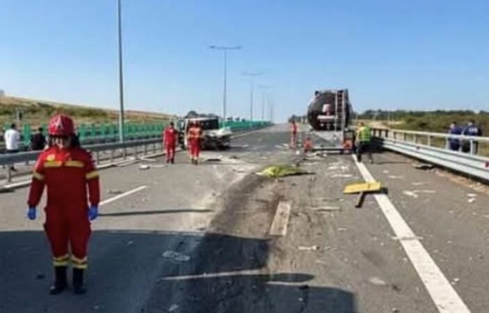 Accident rutier pe A1, în Dâmbovița: două femei au ajuns la spital