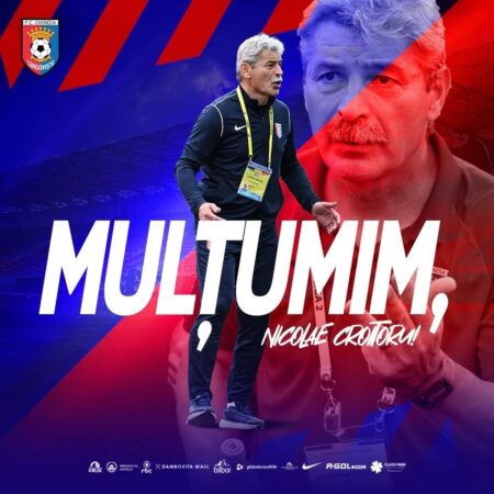 Chindia Târgoviște rămâne fără antrenor! Nicolae Croitoru și clubul au încheiat colaborarea Chindia Târgoviște rămâne fără antrenor! Nicolae Croitoru și clubul au încheiat colaborarea