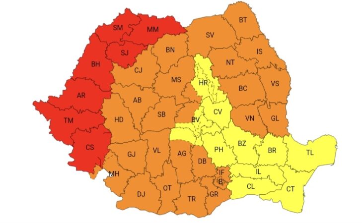 DÂMBOVIȚA ARDE! ASTĂZI, COD PORTOCALIU DE CANICULĂ: 38 DE GRADE ȘI NOPȚI TROPICALE DÂMBOVIȚA ARDE! ASTĂZI, COD PORTOCALIU DE CANICULĂ: 38 DE GRADE ȘI NOPȚI TROPICALE