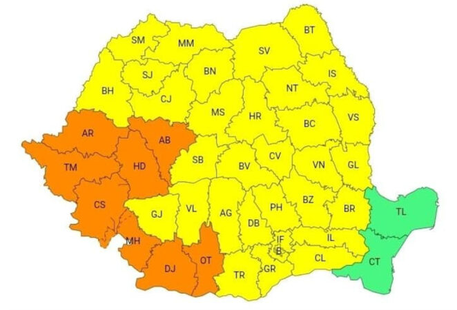 Dâmbovița, sub cod galben de caniculă. Temperaturile urcă până la 37 de grade Dâmbovița, sub cod galben de caniculă. Temperaturile urcă până la 37 de grade