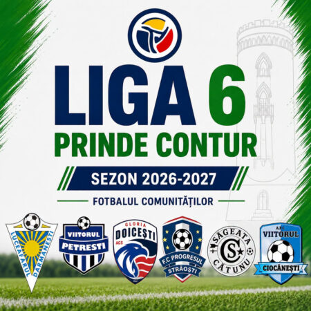Interes tot mai mare pentru Liga 6! 38 de echipe vor să joace în sezonul 2026-2027 Interes tot mai mare pentru Liga 6! 38 de echipe vor să joace în sezonul 2026-2027