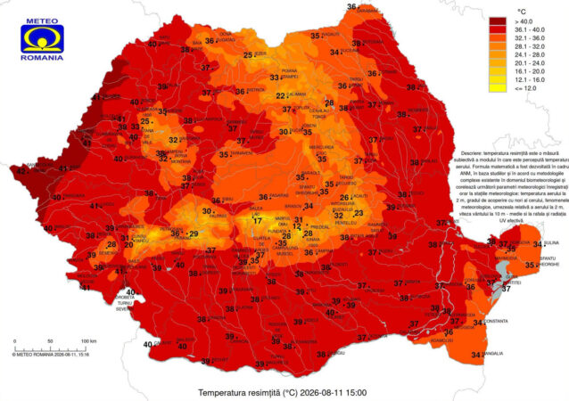 IERI, LA TÂRGOVIȘTE S-AU RESIMȚIT 38°C! IERI, LA TÂRGOVIȘTE S-AU RESIMȚIT 38°C!