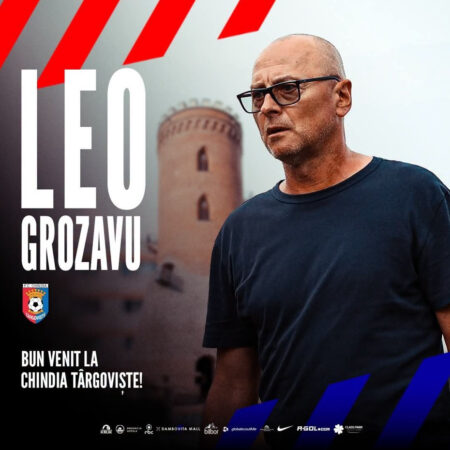 LEO GROZAVU, NOUL ANTRENOR AL CHINDIEI TÂRGOVIȘTE! UN NUME CU EXPERIENȚĂ VINE SĂ DUCĂ ECHIPA MAI SUS LEO GROZAVU, NOUL ANTRENOR AL CHINDIEI TÂRGOVIȘTE! UN NUME CU EXPERIENȚĂ VINE SĂ DUCĂ ECHIPA MAI SUS