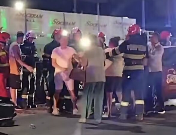 Scandal pe DN 71 după un accident rutier: bărbat de 47 de ani, reținut de polițiști