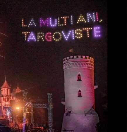 Spectacol multimedia cu drone și proiecții pe Turnul Chindiei, pe 5 septembrie, la ora 22:00