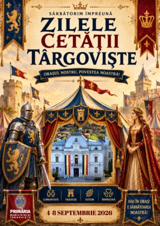 Târgoviște intră în sărbătoare! Program spectaculos la Zilele Cetății 2026