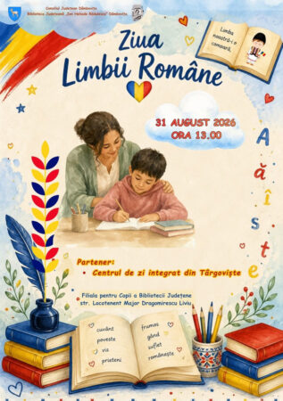 Ziua Limbii Române, sărbătorită prin povești și jocuri la Biblioteca Județeană Dâmbovița Ziua Limbii Române, sărbătorită prin povești și jocuri la Biblioteca Județeană Dâmbovița