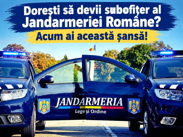 850 de locuri pentru viitorii subofițeri jandarmi. A început recrutarea pentru școlile militare