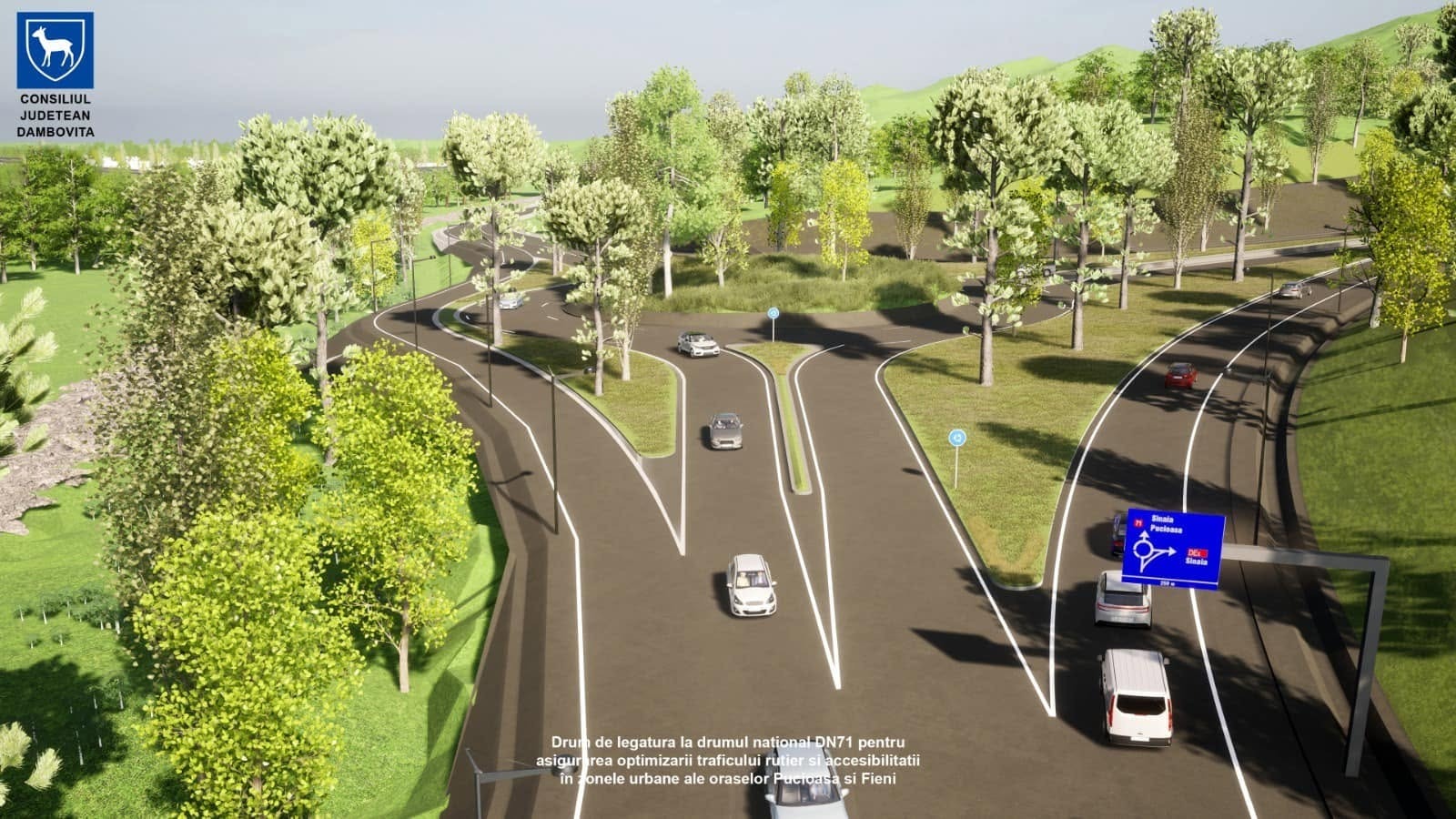 A început oficial un proiect major de infrastructură în Dâmbovița! Centura Pucioasa–Fieni intră în execuție