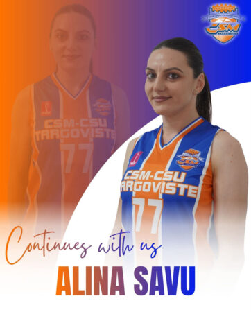 ALINA SAVU CONTINUĂ LA CSM-CSU TÂRGOVIȘTE! A INTRAT ÎN AL 10-LEA SEZON ÎN CULORILE CLUBULUI ALINA SAVU CONTINUĂ LA CSM-CSU TÂRGOVIȘTE! A INTRAT ÎN AL 10-LEA SEZON ÎN CULORILE CLUBULUI