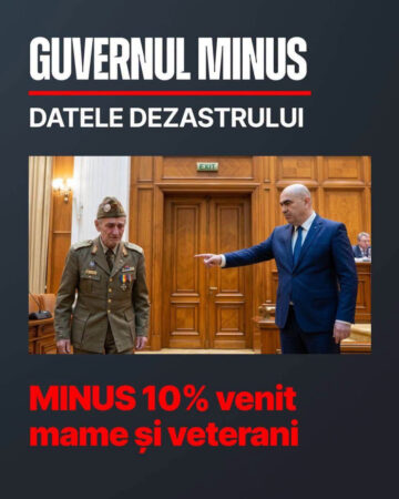 „GUVERNUL MINUS”! Bolojan, criticat dur pentru evoluția economiei: „Românii au văzut rezultatul – MINUS” „GUVERNUL MINUS”! Bolojan, criticat dur pentru evoluția economiei: „Românii au văzut rezultatul – MINUS”