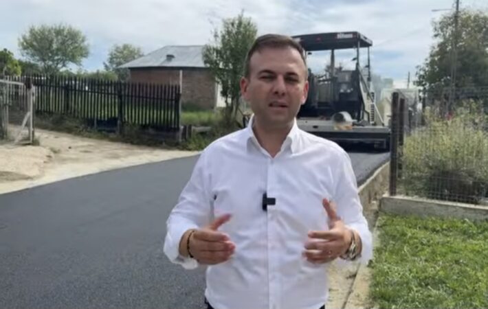 Lucrări în forță la Răzvad: strada Poiana Mare din Gorgota este în plin proces de modernizare