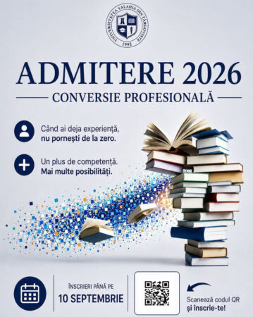 O nouă șansă pentru cadrele didactice: șase programe de conversie profesională, la Universitatea „Valahia” din Târgoviște O nouă șansă pentru cadrele didactice: șase programe de conversie profesională, la Universitatea „Valahia” din Târgoviște