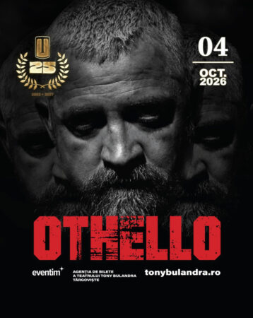 „OTHELLO”, la Târgoviște! Un spectacol puternic, pe 4 octombrie, la Tony Bulandra „OTHELLO”, la Târgoviște! Un spectacol puternic, pe 4 octombrie, la Tony Bulandra