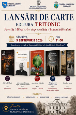 Poveștile trăite și scrise: întâlnire cu literatura, la Târgoviște Poveștile trăite și scrise: întâlnire cu literatura, la Târgoviște