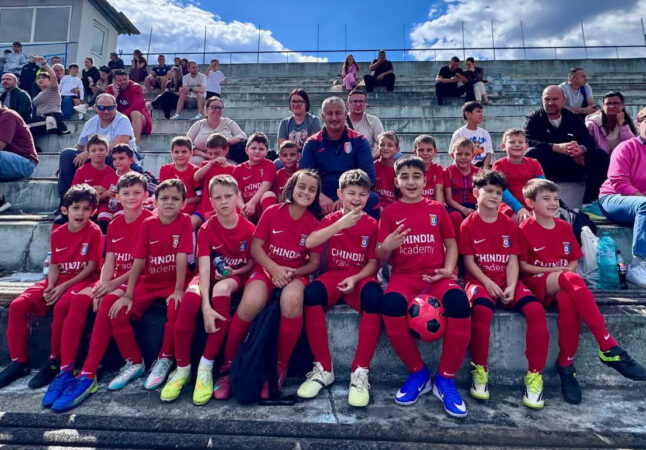 Premieră pentru Chindia Târgoviște! Micii fotbaliști au făcut primii pași în Interliga Națională Premieră pentru Chindia Târgoviște! Micii fotbaliști au făcut primii pași în Interliga Națională