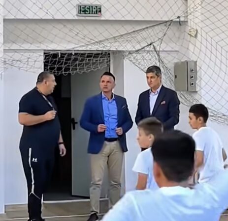 Sala de sport a Școlii „Smaranda Gheorghiu” din Târgoviște, modernizată complet