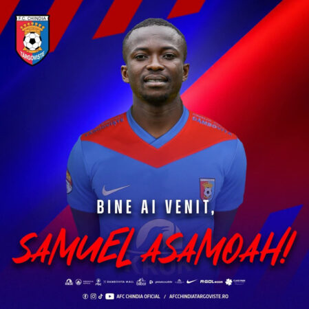 Samuel Asamoah, noul transfer al Chindiei Târgoviște! Mijlocașul togolez vine cu experiență din fotbalul belgian Samuel Asamoah, noul transfer al Chindiei Târgoviște! Mijlocașul togolez vine cu experiență din fotbalul belgian