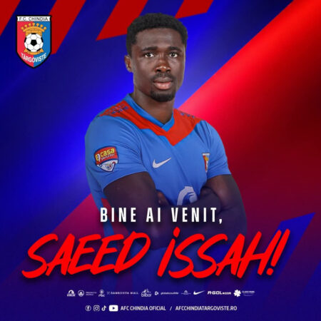  TRANSFER IMPORTANT LA CHINDIA! Saeed Issah a semnat cu echipa târgovișteană
